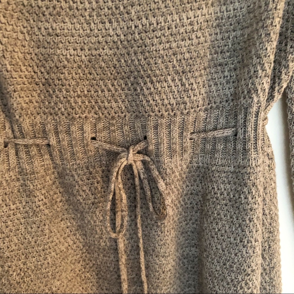 Roxy Quicksilver Gray Knit Sweater Dress - Size XL - Picture 3 of 8